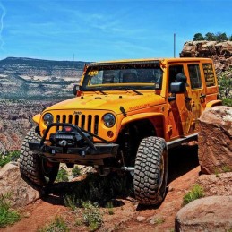 Paraurti anteriore in acciaio Brawler Mid con Bull Bar