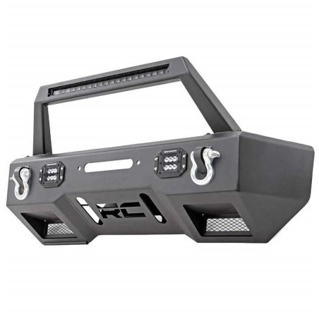 Paraurti anteriore tozzo in acciaio