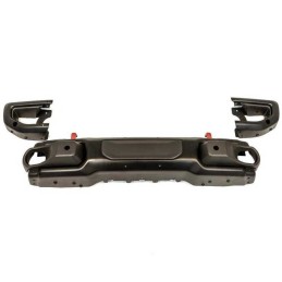 Paraurti anteriore in acciaio con piastra argano