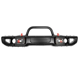 Paraurti anteriore in acciaio con bull bar alto