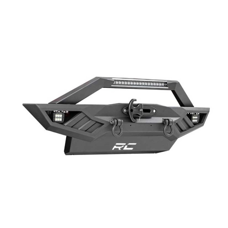 Paraurti anteriore in acciaio pieno Trial