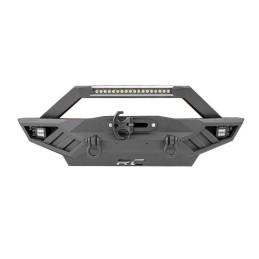 Paraurti anteriore in acciaio pieno Trial