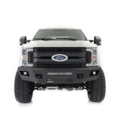 Paraurti anteriore in acciaio con luci LED