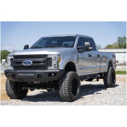 Paraurti anteriore in acciaio con luci LED