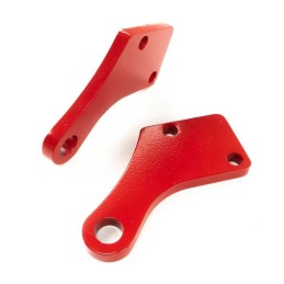 Paraurti anteriore in alluminio con piastra verricello