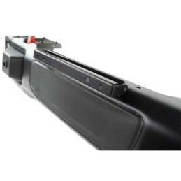 Paraurti anteriore in alluminio con piastra verricello