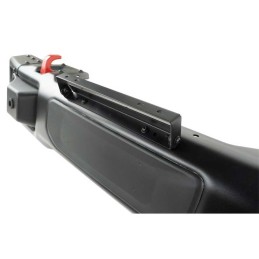 Paraurti anteriore in alluminio con piastra verricello