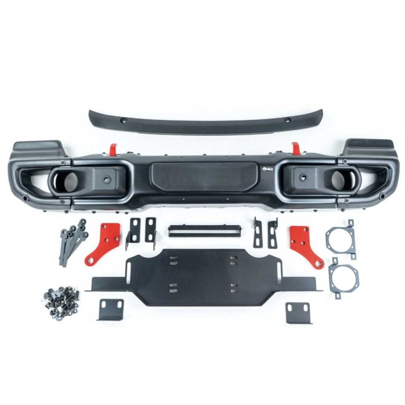 Paraurti anteriore in acciaio a copertura totale