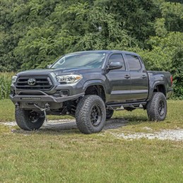 Paraurti anteriore in acciaio con skidplate