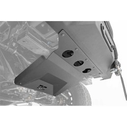 Paraurti anteriore in acciaio con skidplate