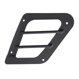 Protezioni indicatori di direzione acciaio nero