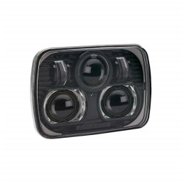 Fari anteriori LED neri 7x5" 8900 Evolution