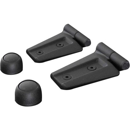 Kit cofano acciaio nero