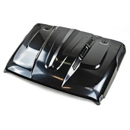 Cofano frontale in acciaio nero opaco Avenger Bonnet