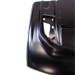 Cofano in acciaio nero opaco Bicaz