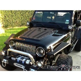 Cofano Louvre in alluminio nero