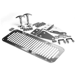 Kit cofano in acciaio