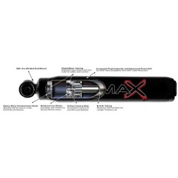 Idroammortizzatore anteriore Black Max Lift 1-2.5"