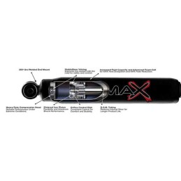 Idroammortizzatore posteriore Black Max Lift 0-2.5"