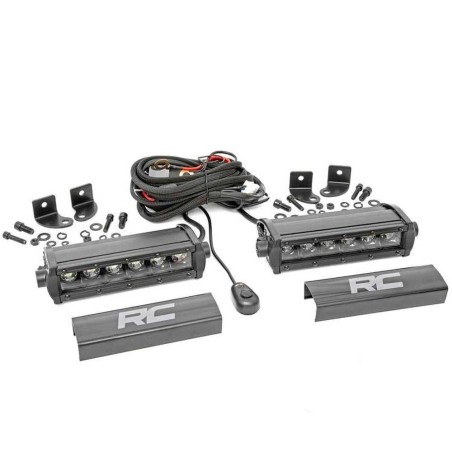 Barre luminose a LED 6" Black Series