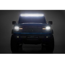 Barra luminosa a LED Parabrezza superiore da 50" Black Series