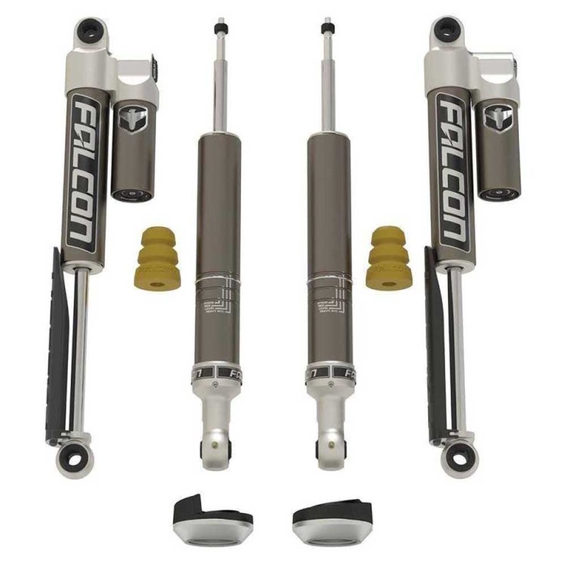 Kit di livellamento con ammortizzatori Falcon Lift 0-2.25"