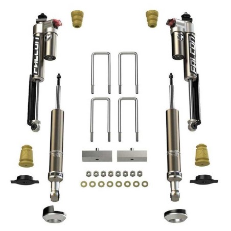 Kit sospensione Sport Traino/Trasporto con ammortizzatori Falcon Sollevamento 0-2.25"