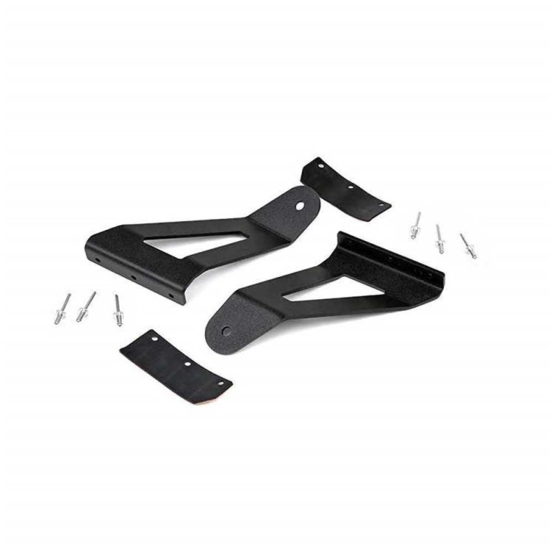 Barra luminosa curva a LED per parabrezza superiore da 50''