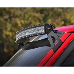 Barra luminosa curva a LED per parabrezza superiore da 50''