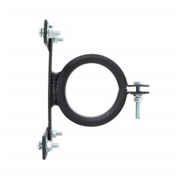 Porta targa anteriore per paraurti tubolari