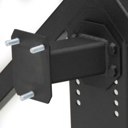 Paraurti posteriore in acciaio con portapneumatico XRC