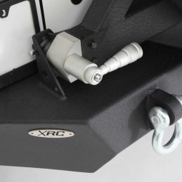 Paraurti posteriore in acciaio con portapneumatico XRC