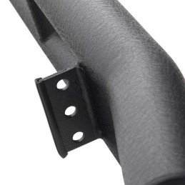 Paraurti posteriore in acciaio nero