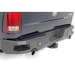 Paraurti posteriore in acciaio con luci LED