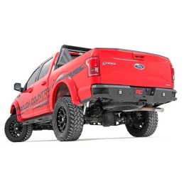 Paraurti posteriore in acciaio con luci LED