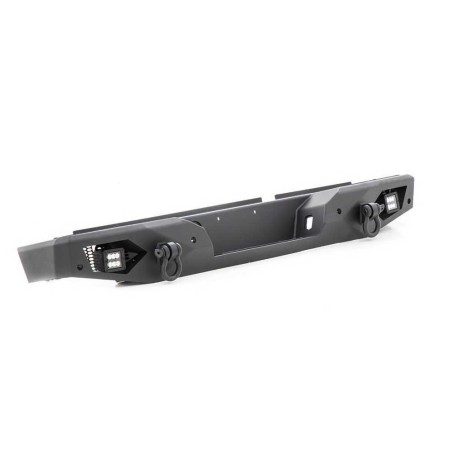 Paraurti posteriore in acciaio con luci LED Crawler