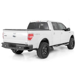 Paraurti posteriore in acciaio con luci LED