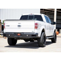 Paraurti posteriore in acciaio con luci LED