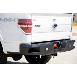 Paraurti posteriore in acciaio con luci LED