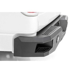 Paraurti posteriore in acciaio con luci LED