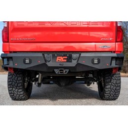 Paraurti posteriore in acciaio con luci