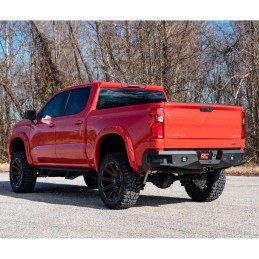 Paraurti posteriore in acciaio con luci