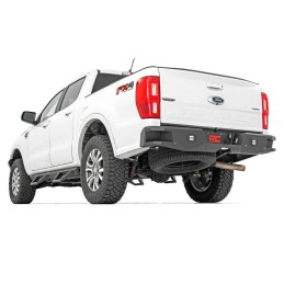 Paraurti posteriore in acciaio con luci LED