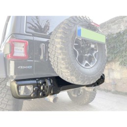 Paraurti posteriore in acciaio