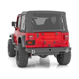 Paraurti posteriore con anelli a D