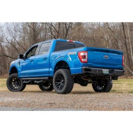 Paraurti posteriore in acciaio con luci LED