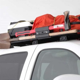 Supporto per ascia e pala per portapacchi