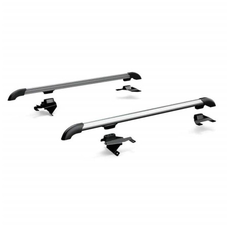 Kit guide principali per portapacchi argento Nebo