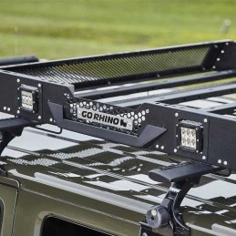 Piastre laterali per luci Cube LED 3x3" per portapacchi SRM100