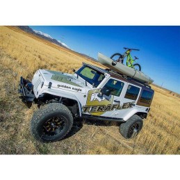 Kit guide principali per portapacchi nero Nebo